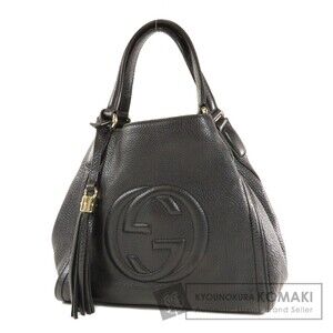 Gucci Soho Interlocking GG Handbag Calfskin
